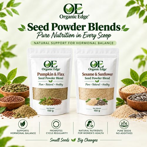 PCOS Seed Cycling Bundle | Flax, Pumpkin, Sesame & Sunflower Seeds